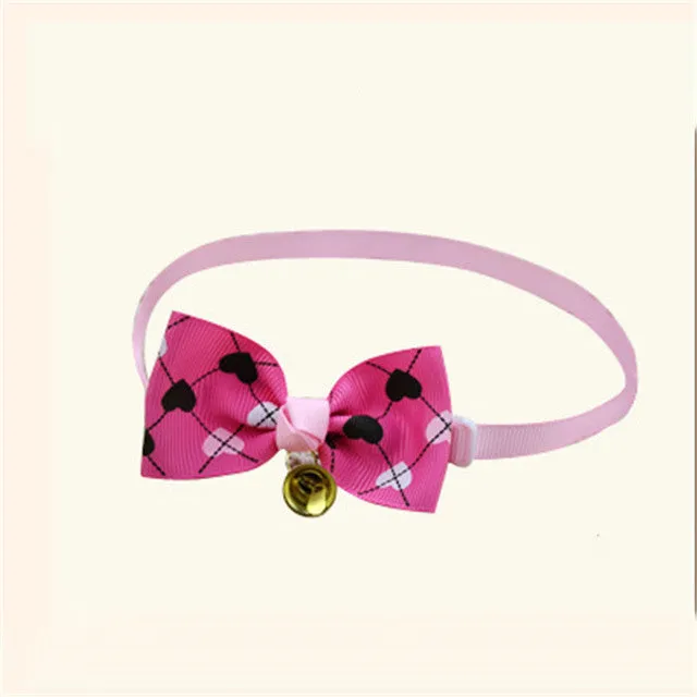 1 Piece Fashion Collars Bow Bells Tie Adjustable