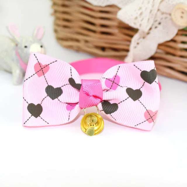 1 Piece Fashion Collars Bow Bells Tie Adjustable