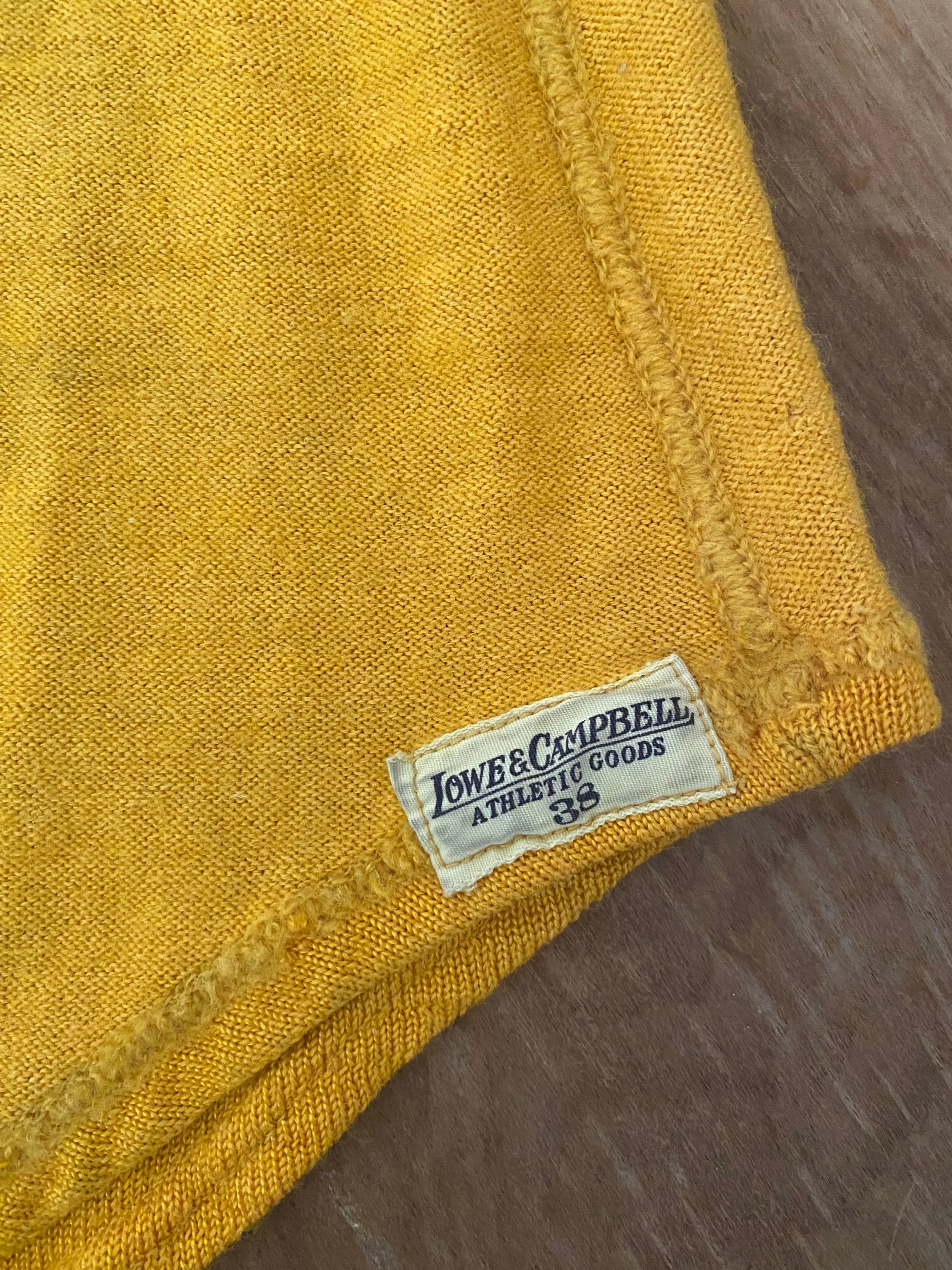 1940s Lowe & Campbell wool jersey 38 Medium