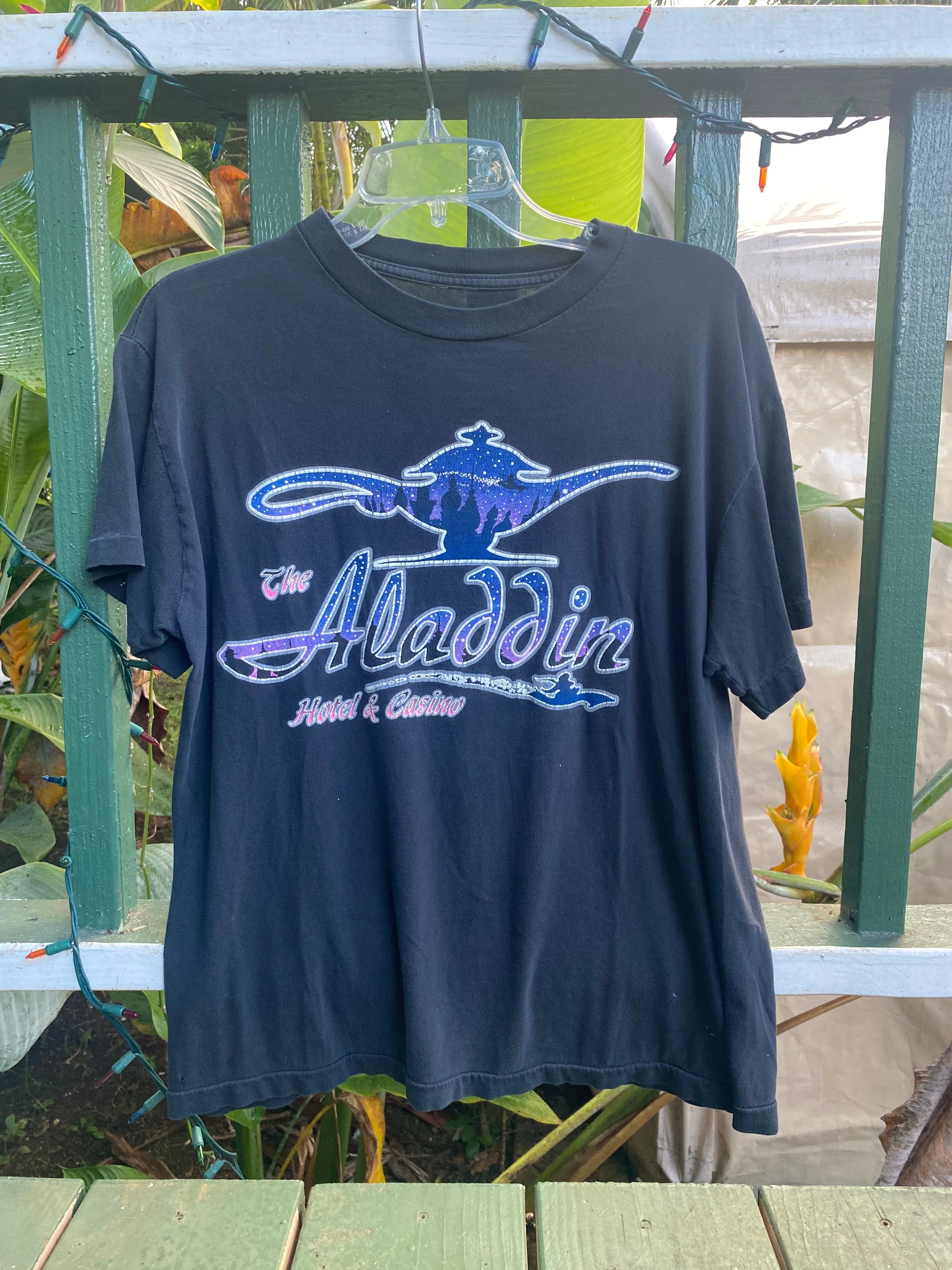 1990s Aladdin Hotel and Casino t shirt Large