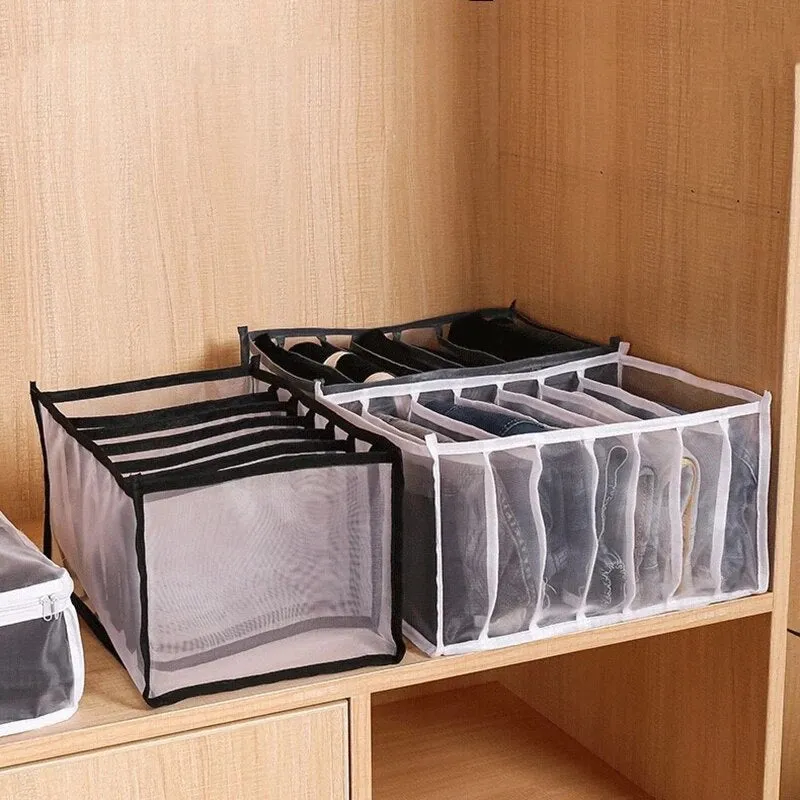 7 Grids Washable Wardrobe Clothes Organizer