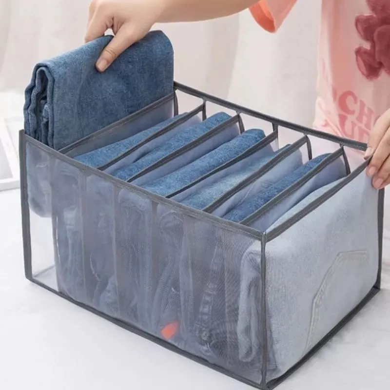 7 Grids Washable Wardrobe Clothes Organizer