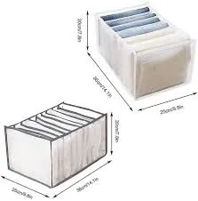 7 Grids Washable Wardrobe Clothes Organizer