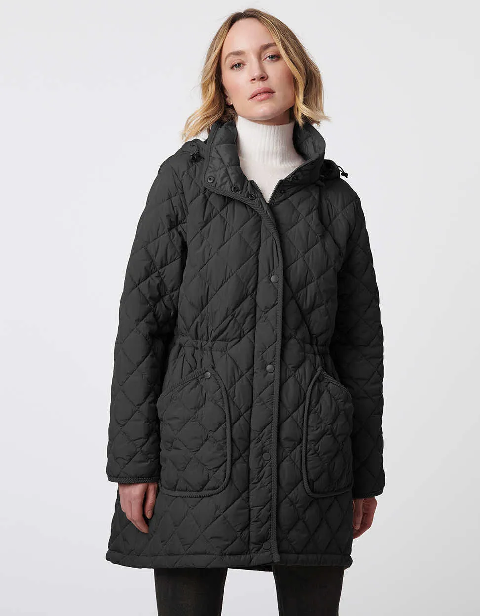 All Day Flair Quilted Puffer Jacket