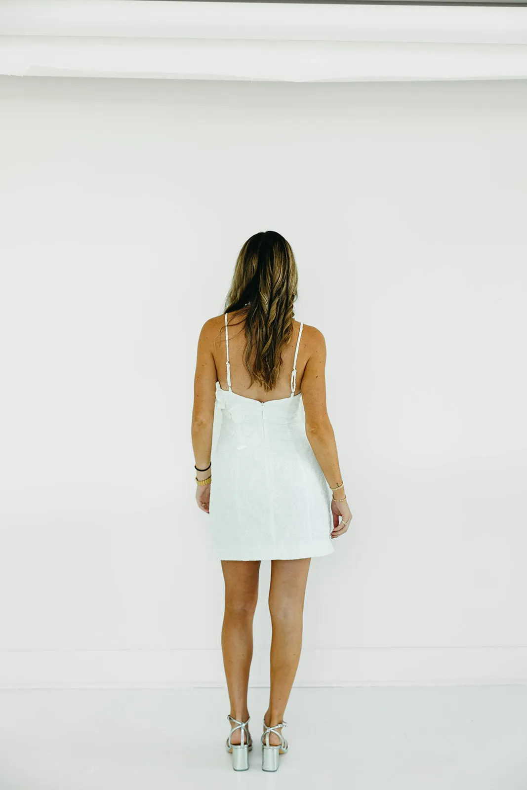 Andrea Mini Dress - White