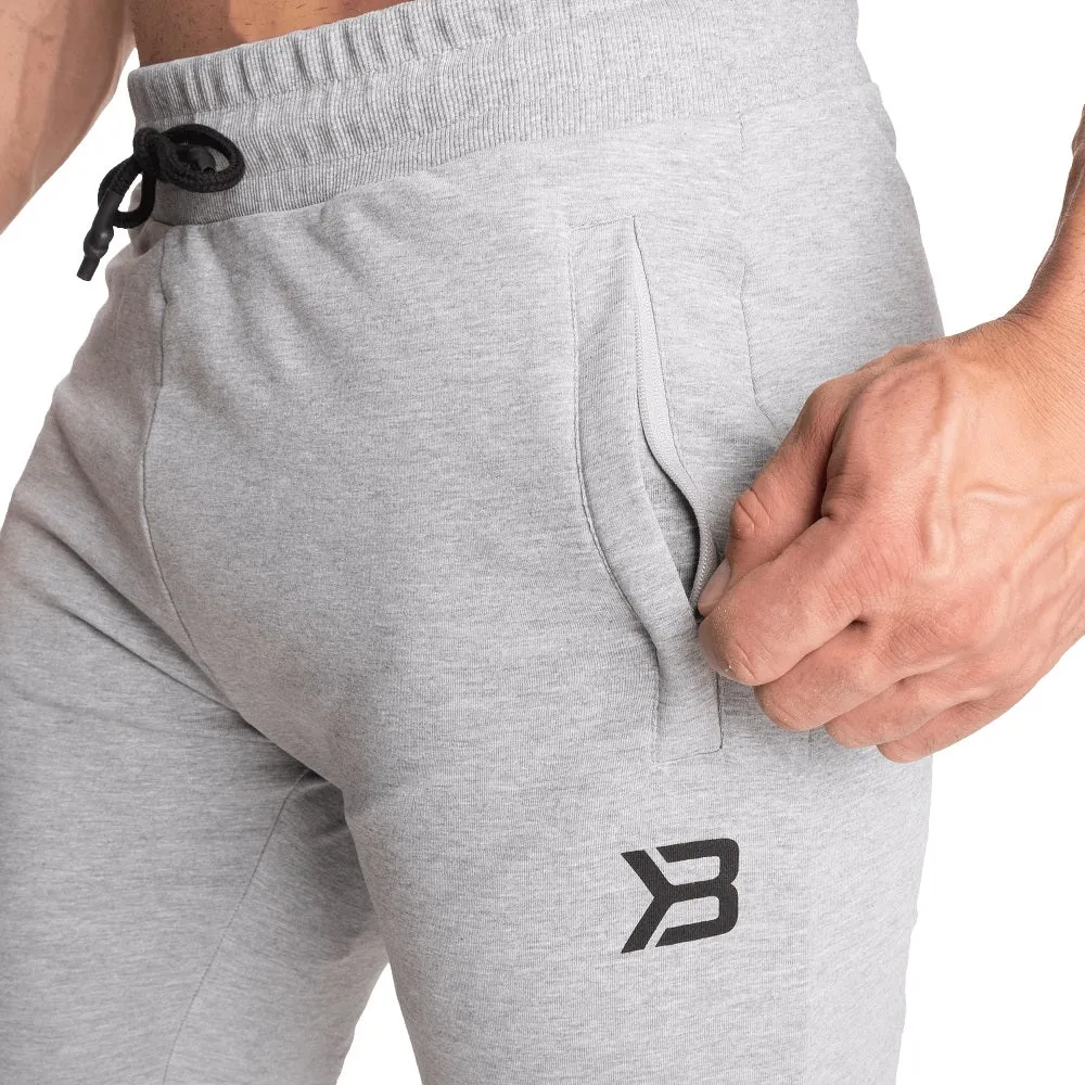 Better Bodies Tapered Joggers V2 Light Grey Melange