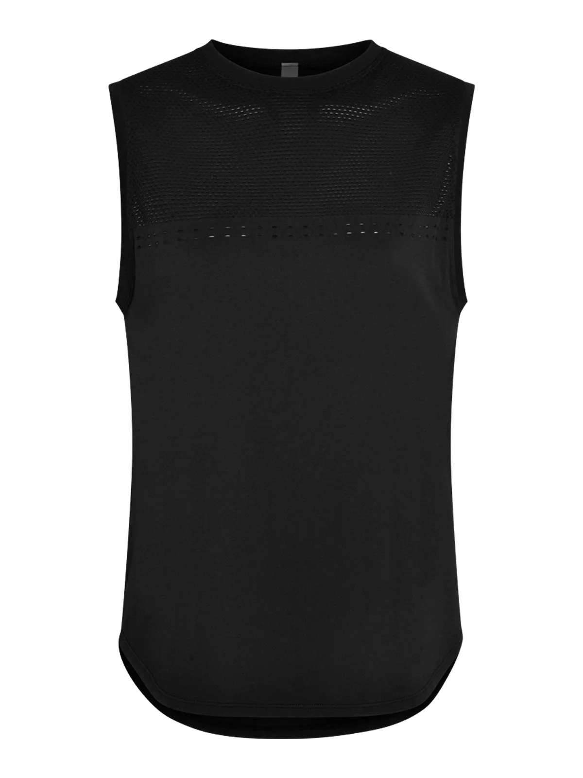 Black Seamless Morro Tank Top