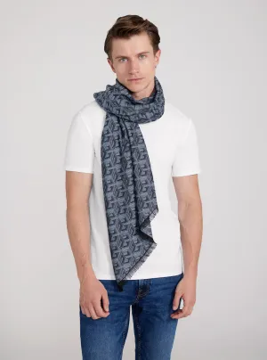 Blue Ederlo Scarf