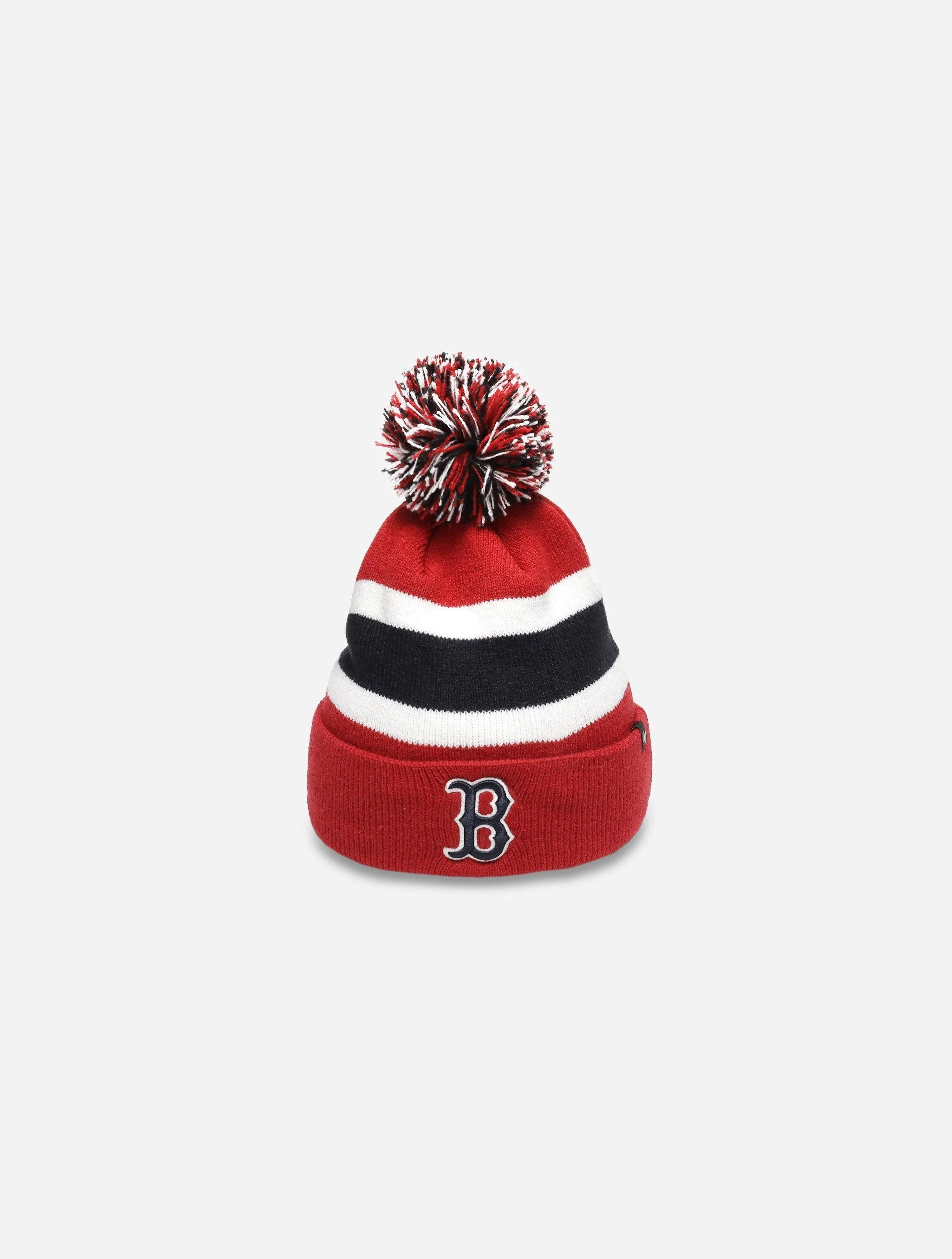 Boston Red Sox Breakaway Cuff Knit Pom Beanie