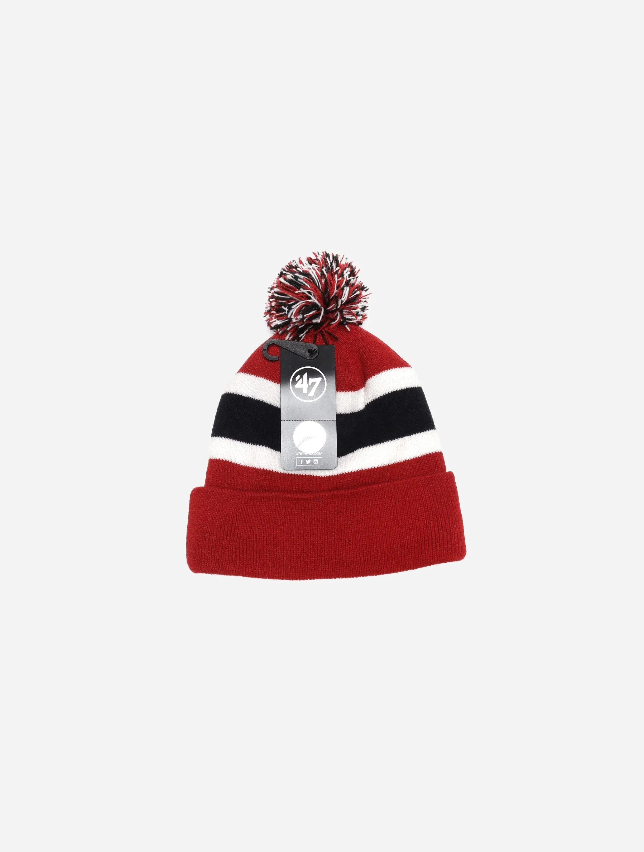 Boston Red Sox Breakaway Cuff Knit Pom Beanie