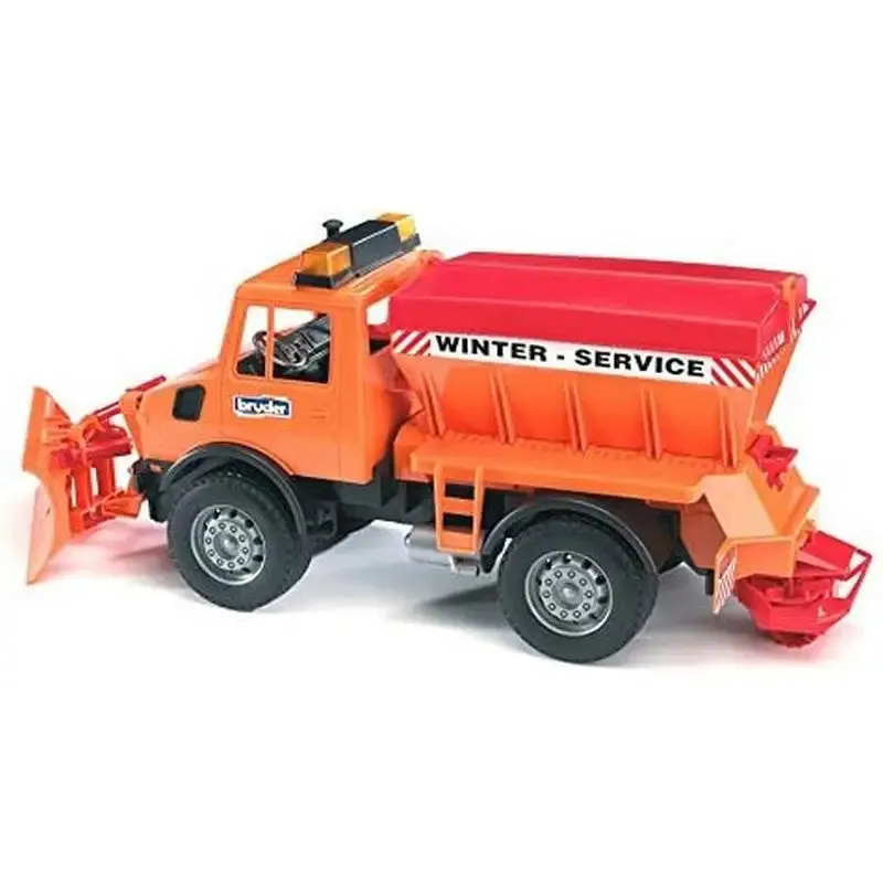 Bruder Mercedes Benz Unimog Winter Service with Snow Plough