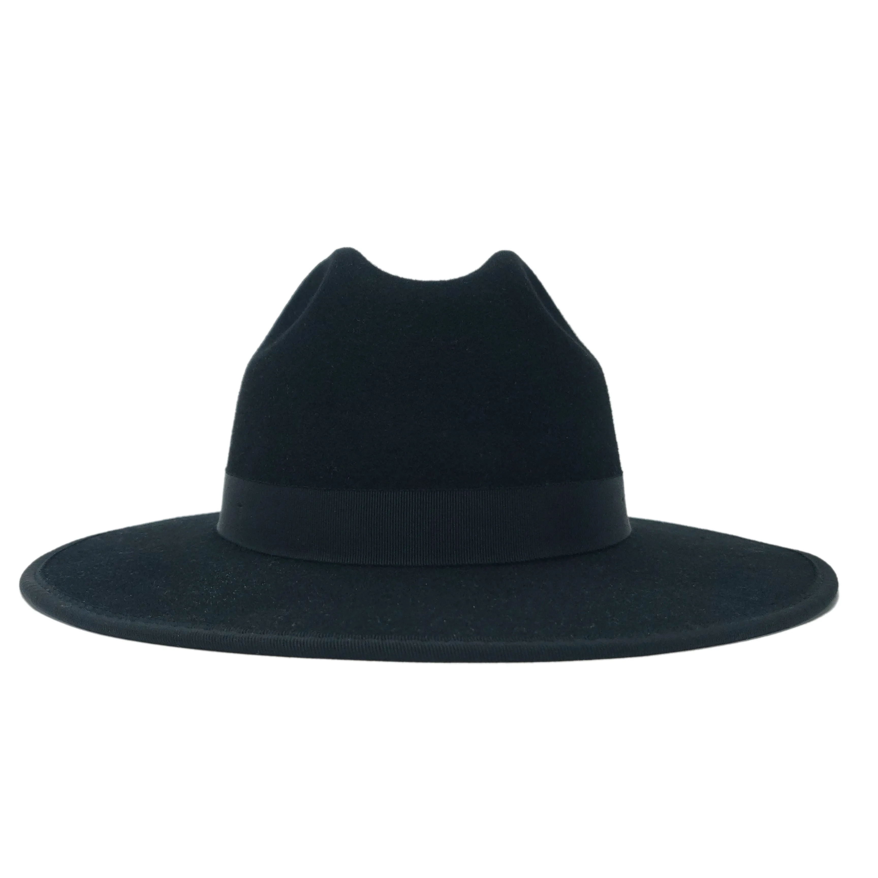 Bruno Capelo Monarch White Bottom Wide Brim Wool Fedora