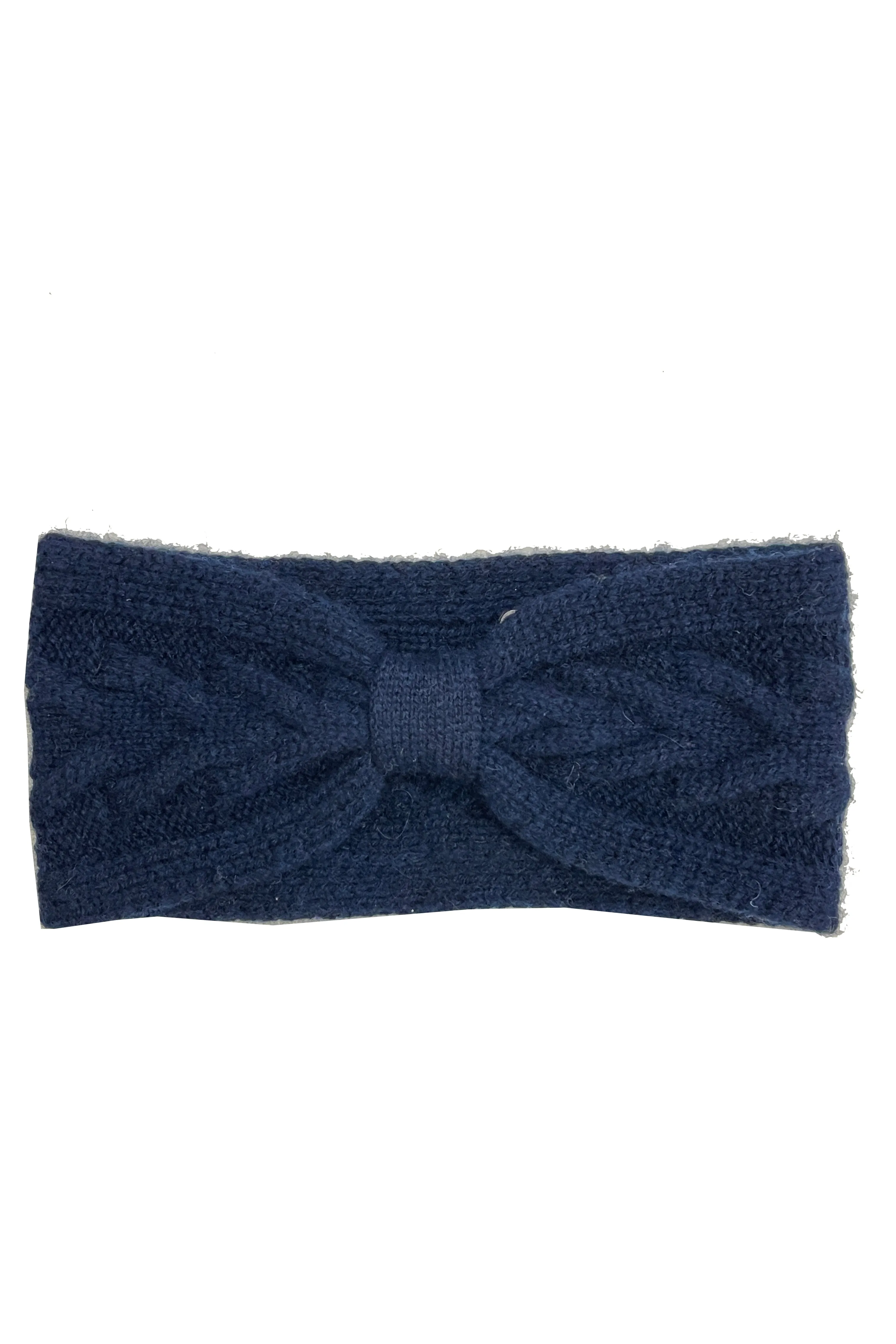 CASHMERE CABLE KNIT HEADBAND