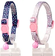 CAT COLLAR DOTS NYLON