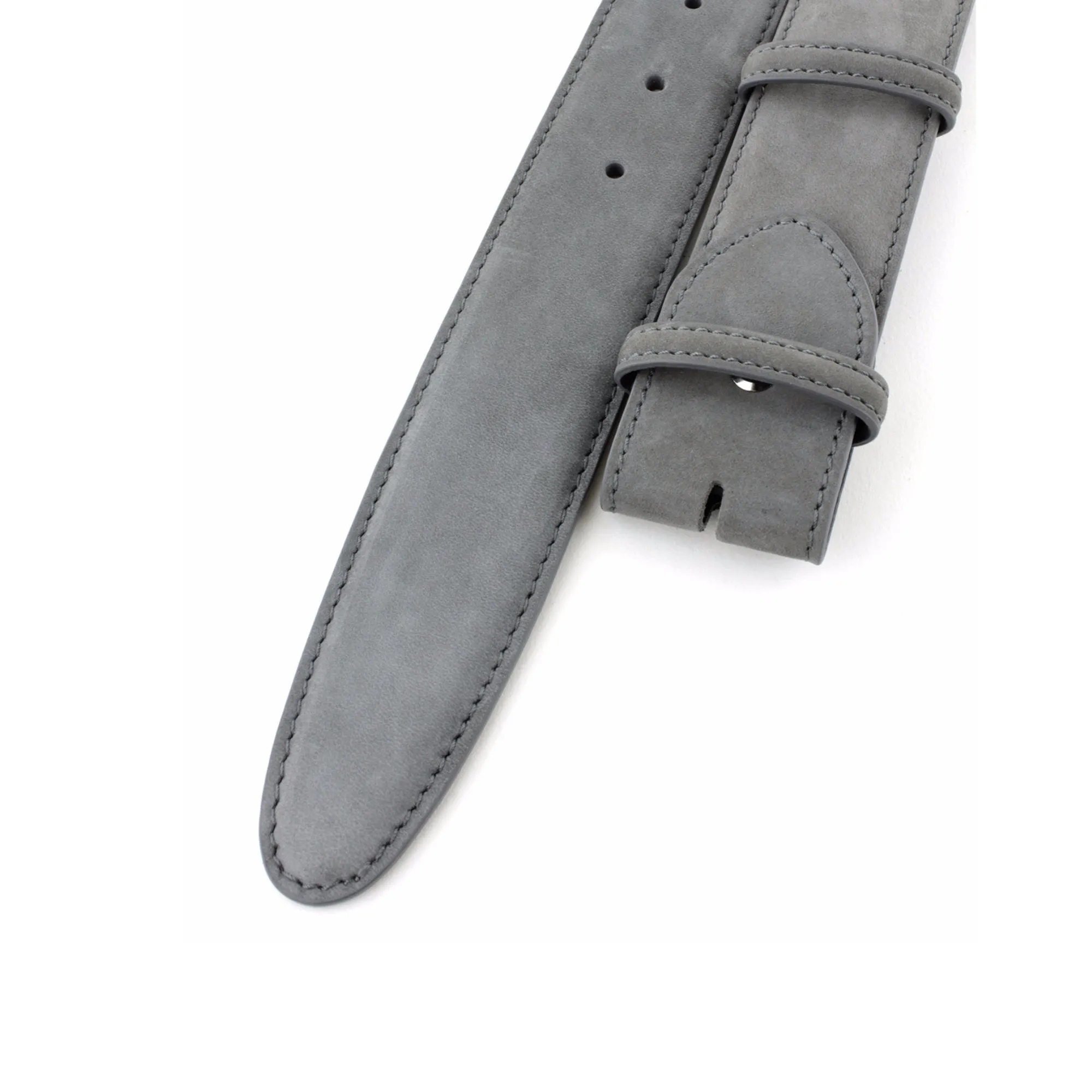 Classic Bacall Style Nubuck Belt Strap