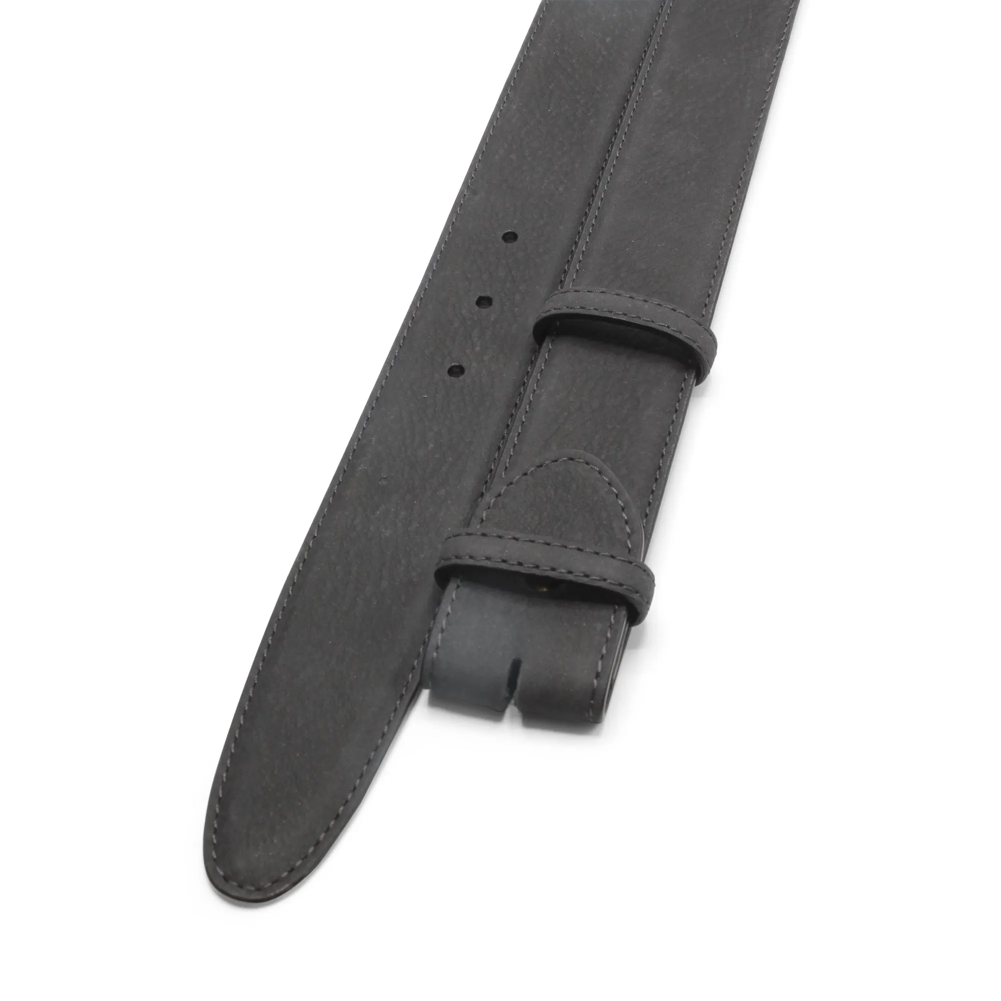 Classic Bacall Style Nubuck Belt Strap