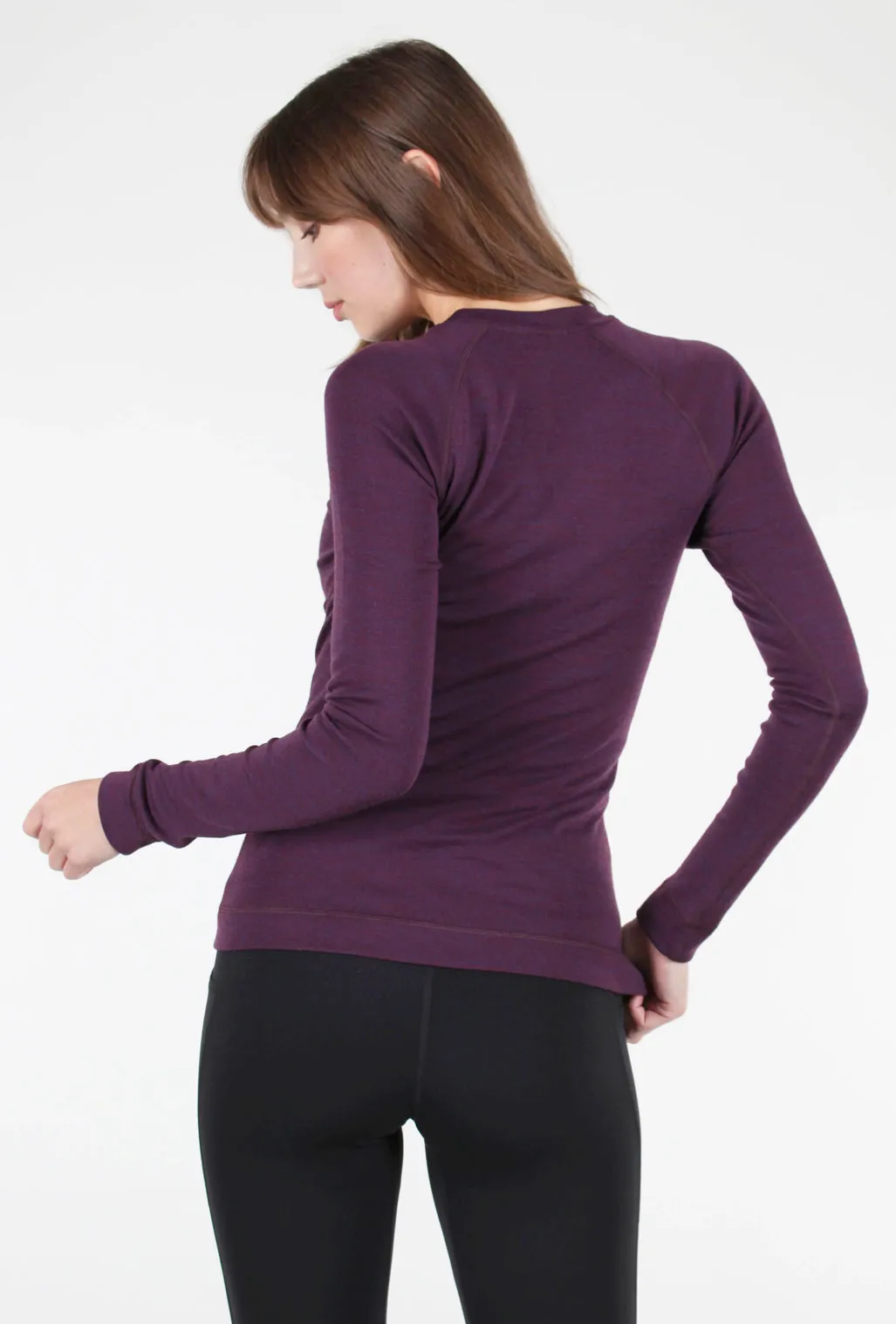 Classic Thermal Base Layer, Purple Iris Heather