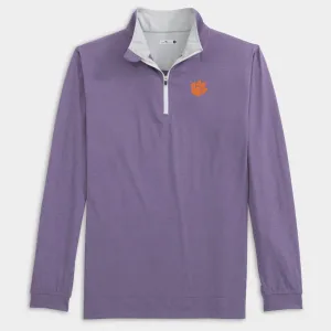 Clemson Heathered Venture Performance Quarter-Zip