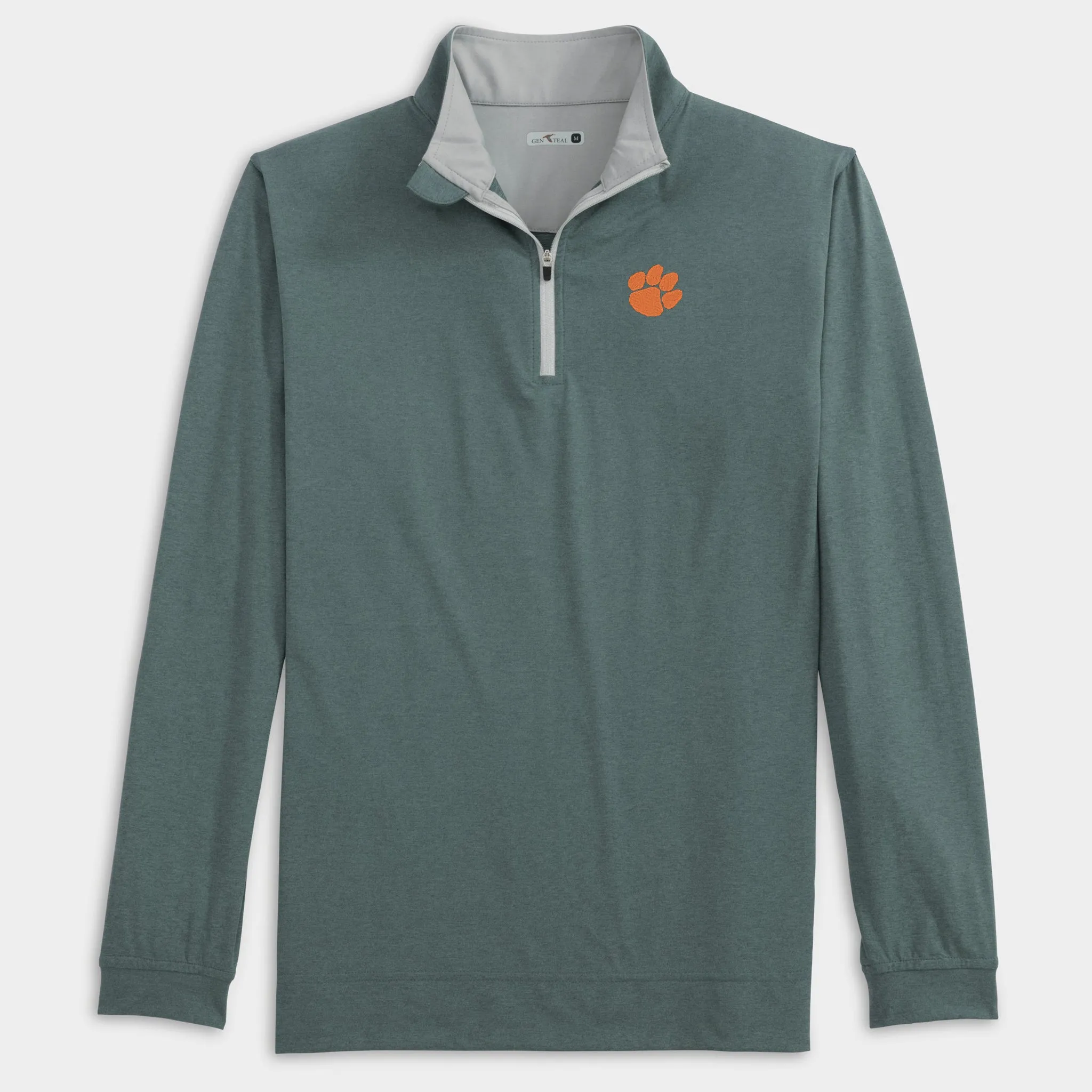 Clemson Heathered Venture Performance Quarter-Zip