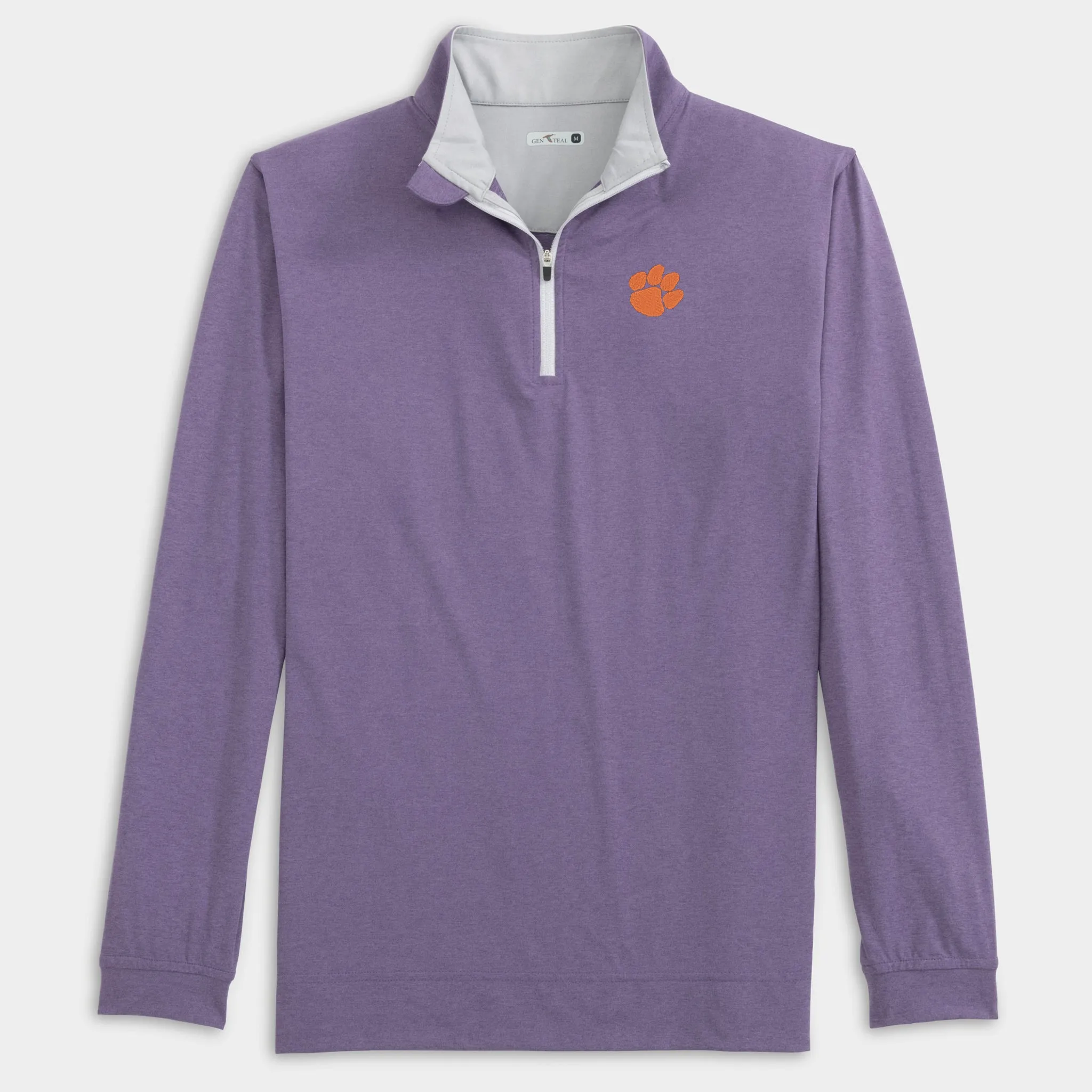 Clemson Heathered Venture Performance Quarter-Zip