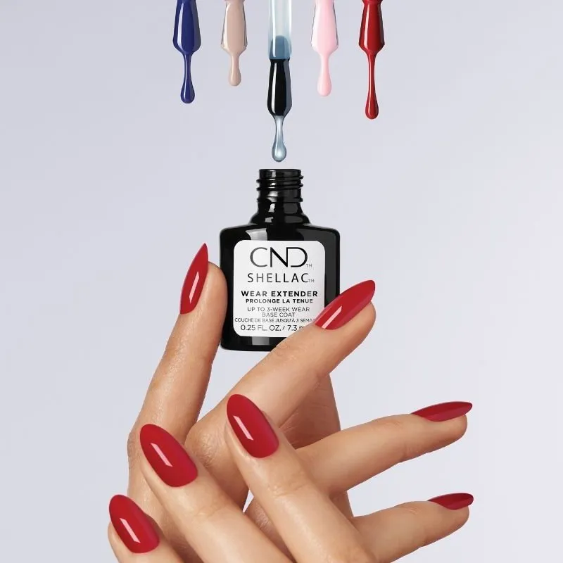 CND Creative Nail Design Shellac - Wear Extender Base Coat 0.42 oz (Large)