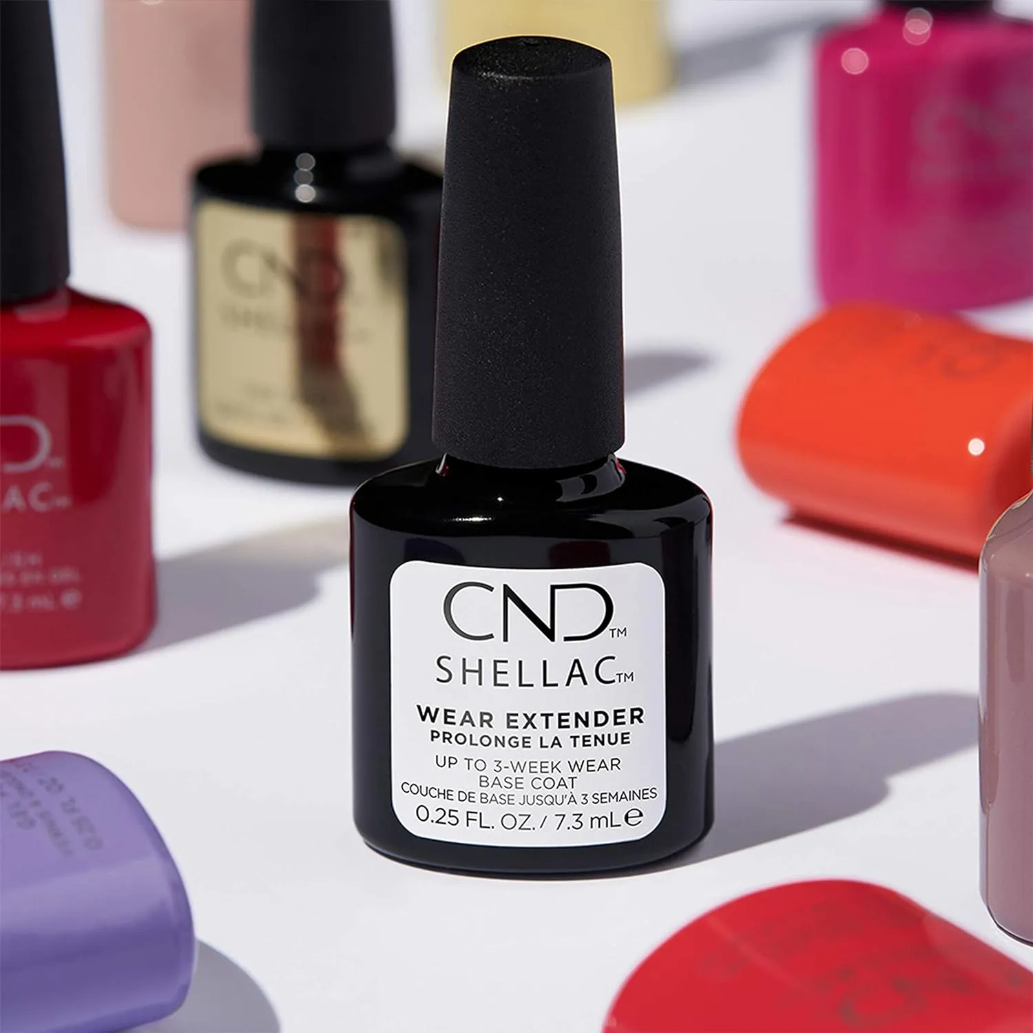 CND Creative Nail Design Shellac - Wear Extender Base Coat 0.42 oz (Large)