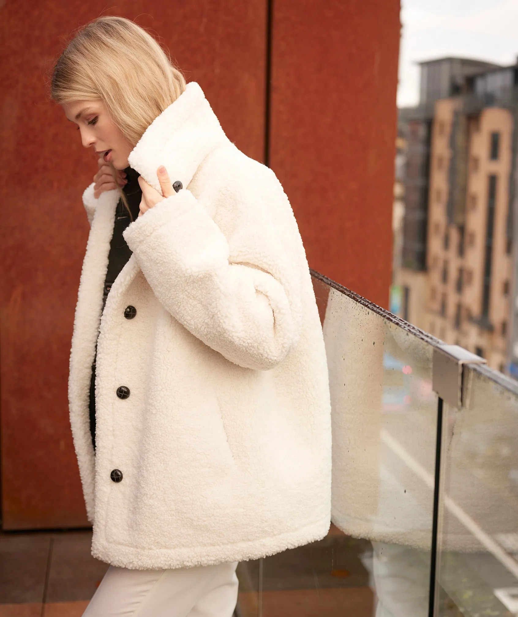 Cosette  Coat - Winter White