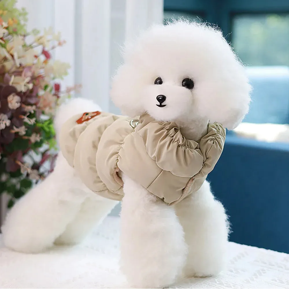 Cozy Winter Pet Jacket for Small to Medium Dogs and Cats