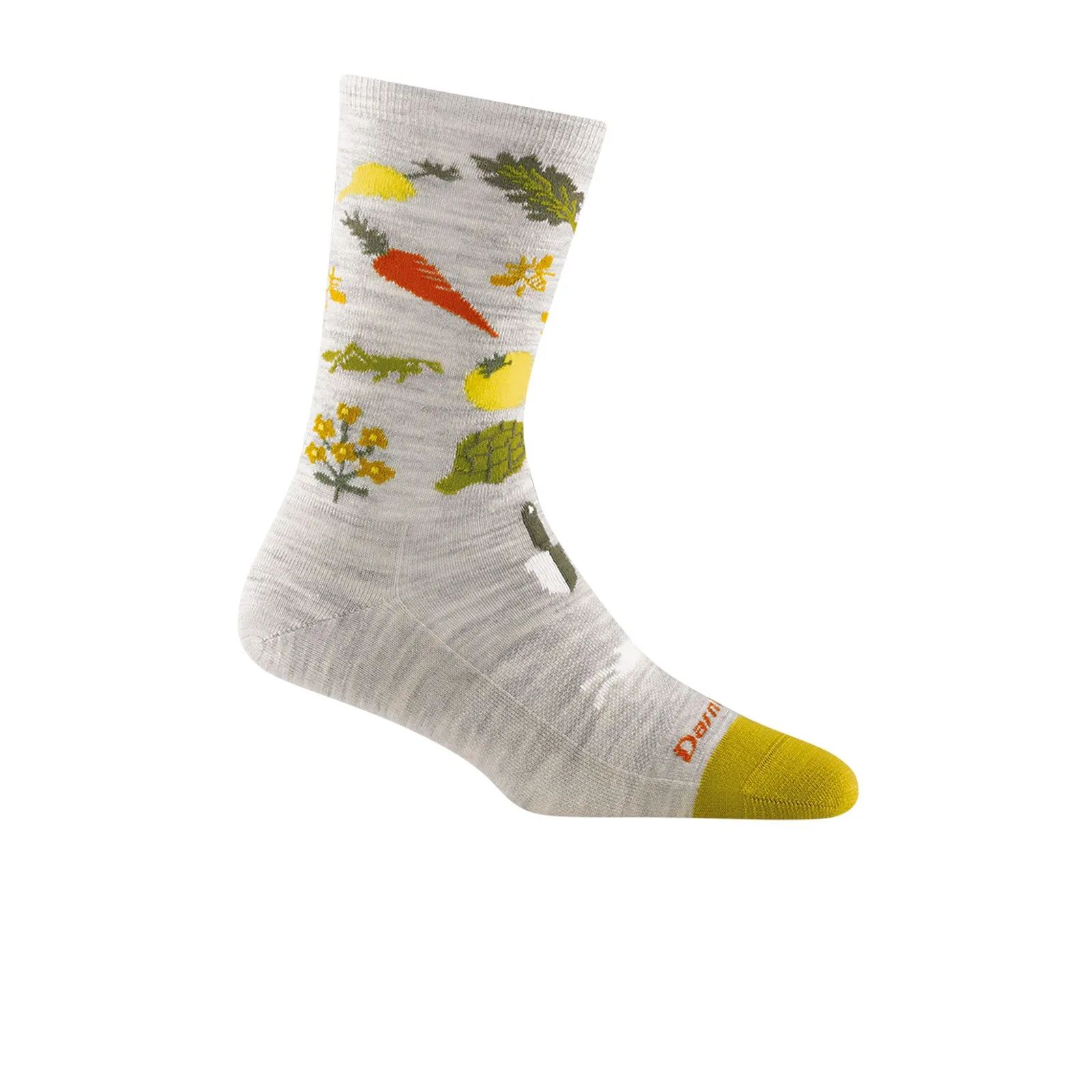 Darn Tough Farmer's Market Lightweight Crew Sock (Women) - Ash