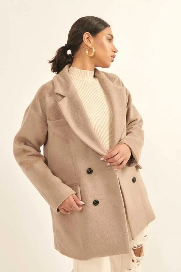 Double Breasted Overcoat