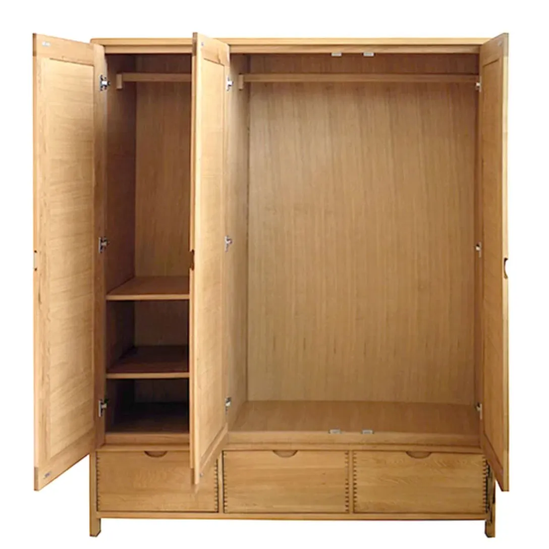 Ercol Bosco 3 Door Wardrobe