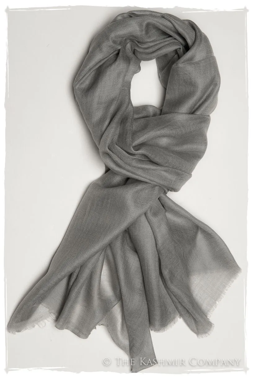 Eyes de Bulbul Wild Dove Cashmere Scarf