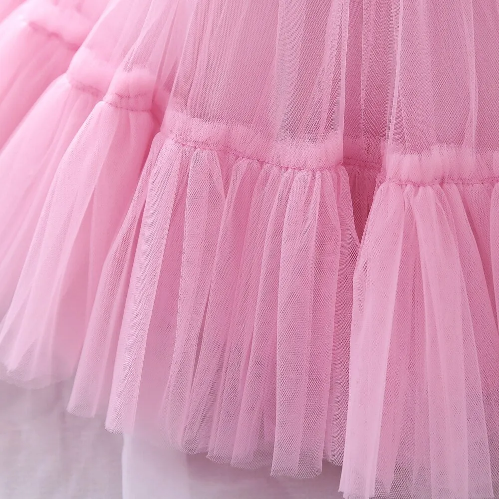 Floral Tulle Dress (3M - 5Yrs)