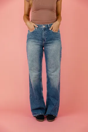 Free People Tinsley Baggy High Rise Jeans