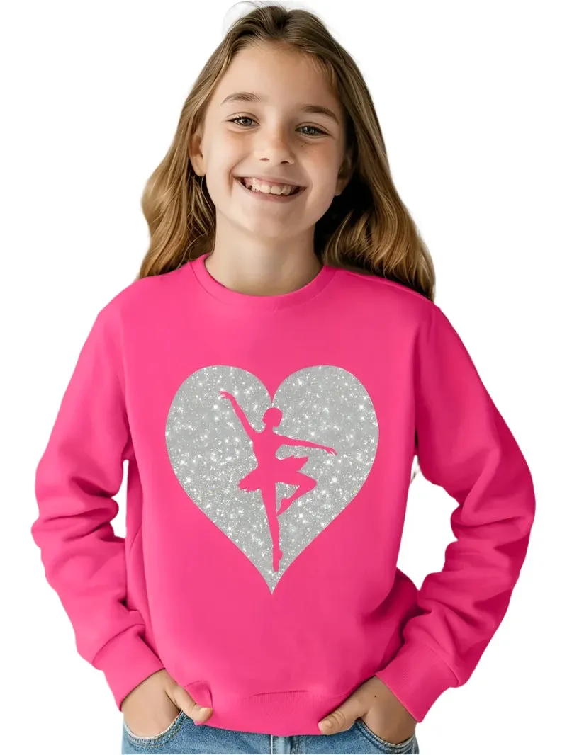 GB Child Ballet Heart Sweatshirt BHS-24