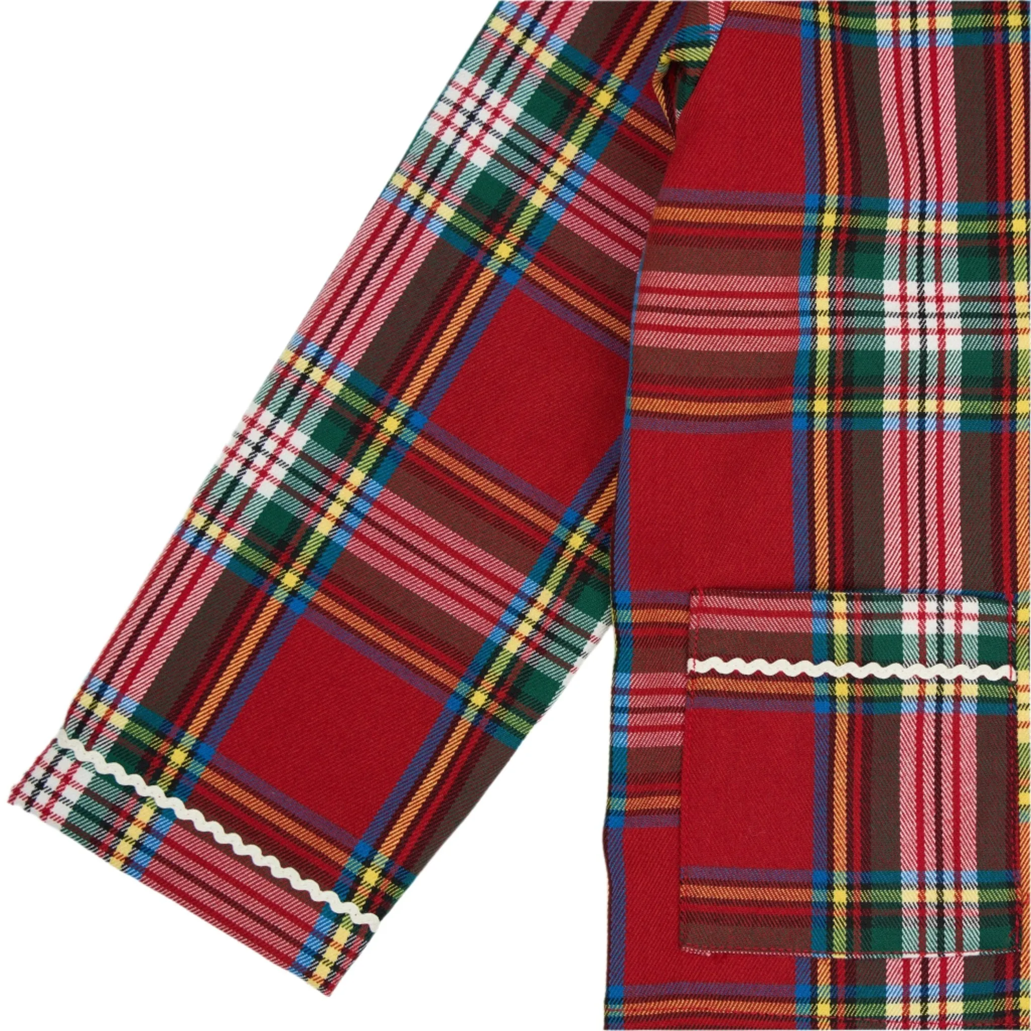 Girl Pyjama - Red Tartan