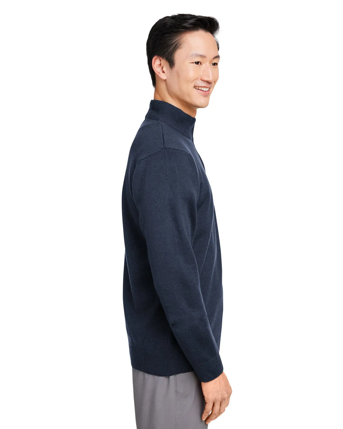 Harriton Unisex Pilbloc™ Quarter-Zip Sweater M421