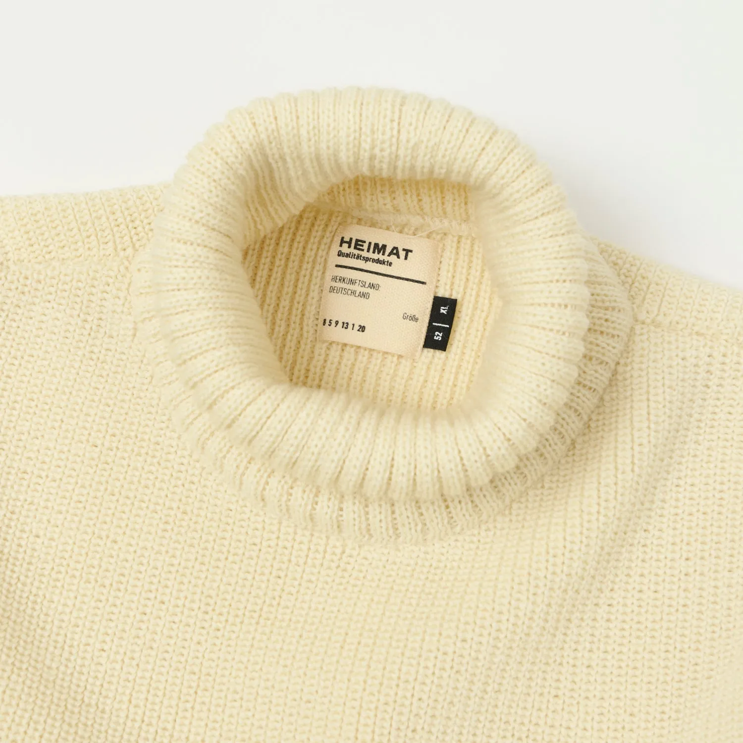 Heimat 'Rollkragen' U Boat Rollneck - Seashell