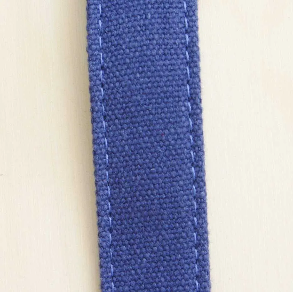 Hemp Dog Leash 10 Foot Happy Camper w/clasp Basic Blue