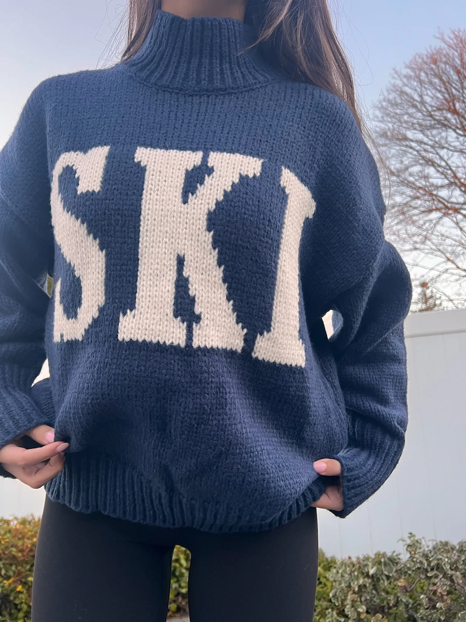 High Neck SKI sweater