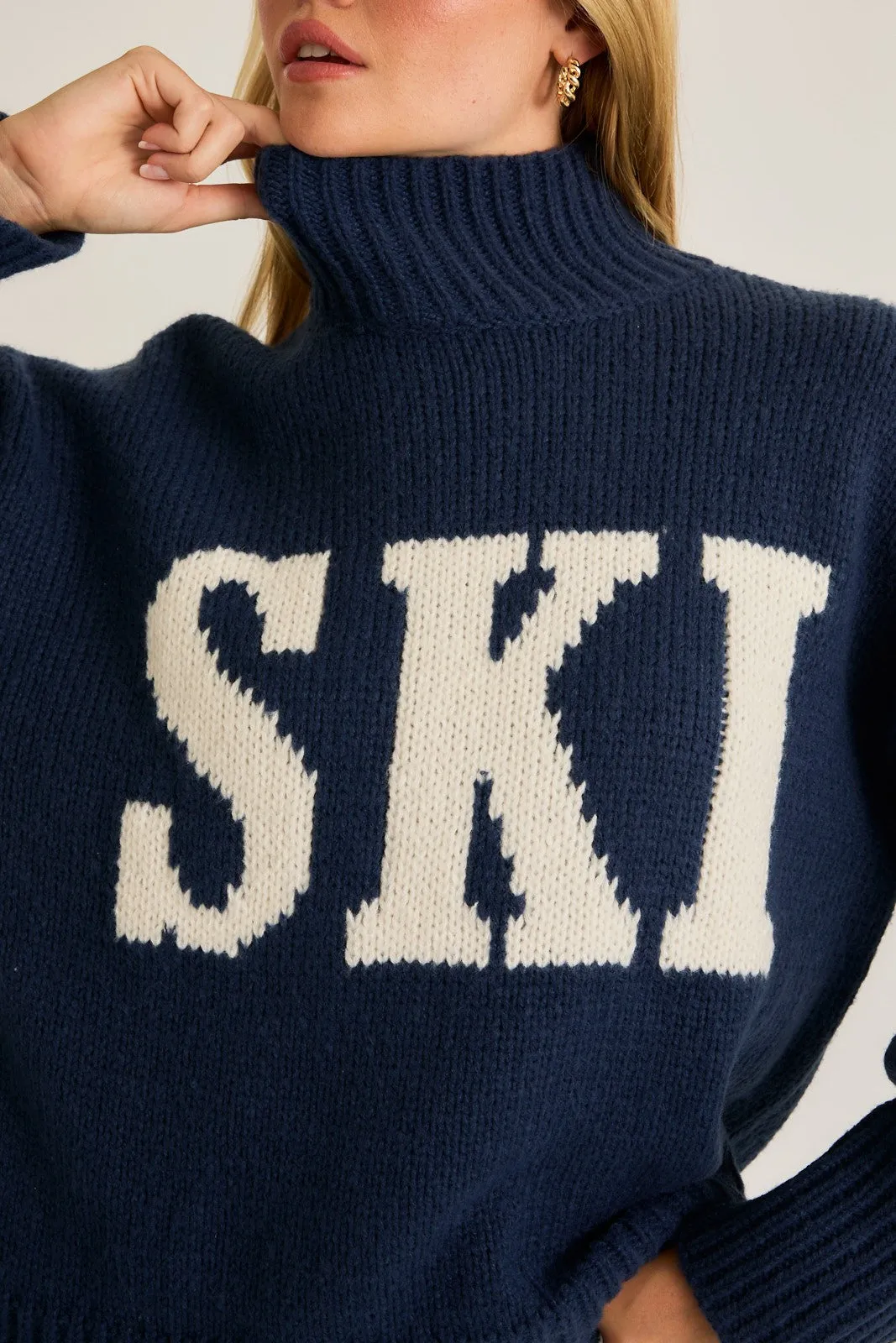 High Neck SKI sweater