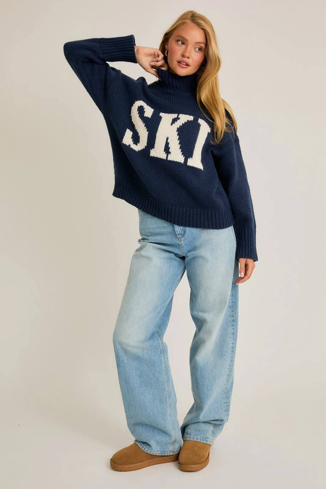 High Neck SKI sweater