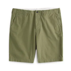 J. Peterman Men's Modern Fit Field Shorts in Olive and Navy