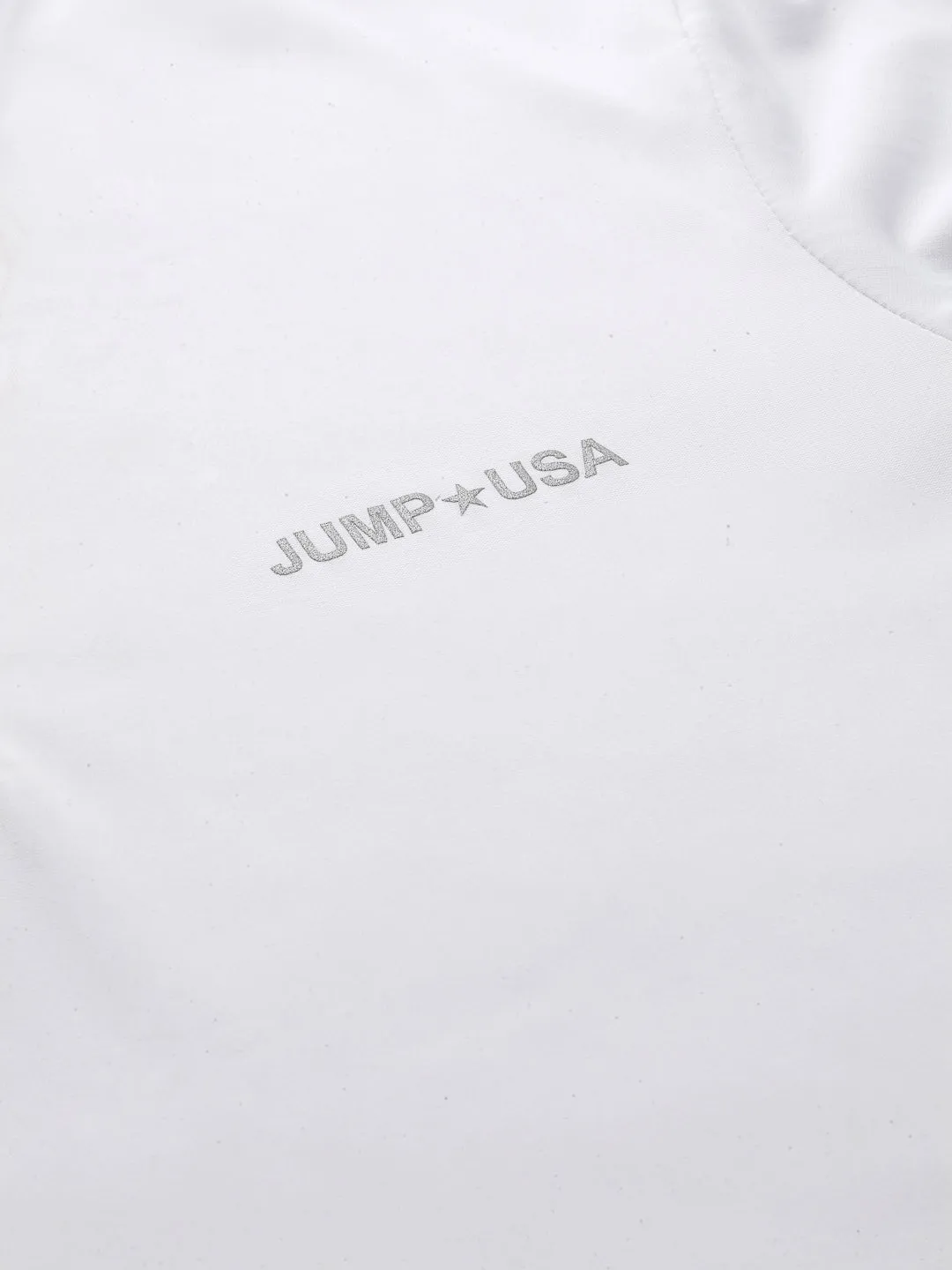 JUMP USA Women White Solid Rapid-Dry Training T-shirt