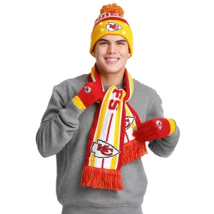 Kansas City Chiefs NFL Snow Stealer Cold Weather Set