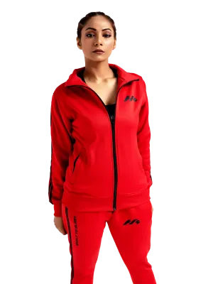 Knights' Athletic Track Jacket - Rebellious Red