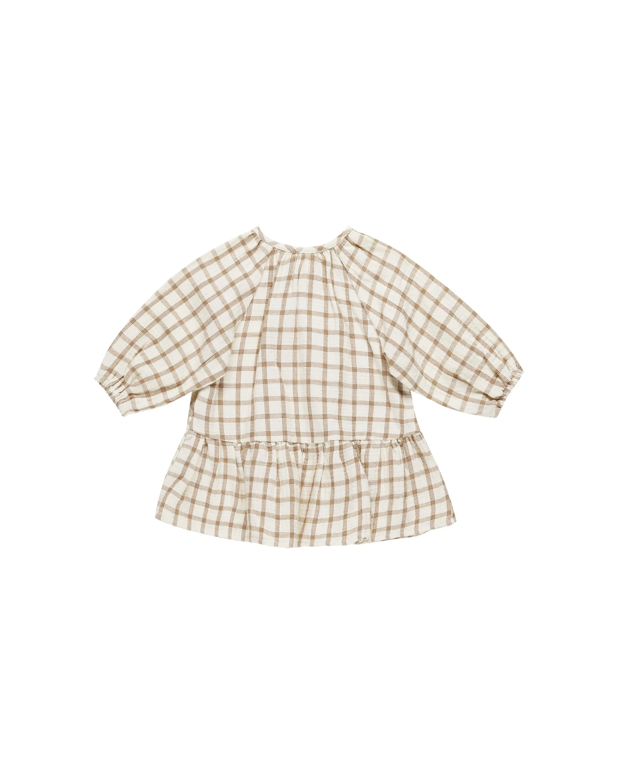 Lany Dress | Cinnamon Plaid