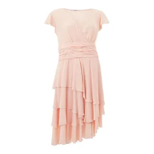 Lardini Elegant Pink Acetate Dress