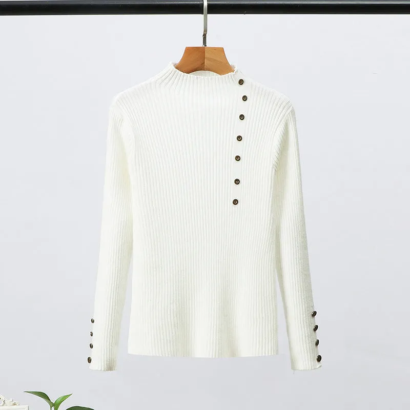 Long Sleeve Slim Knitted Top