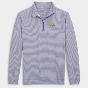 LSU Pinstripe Venture Performance Quarter-Zip